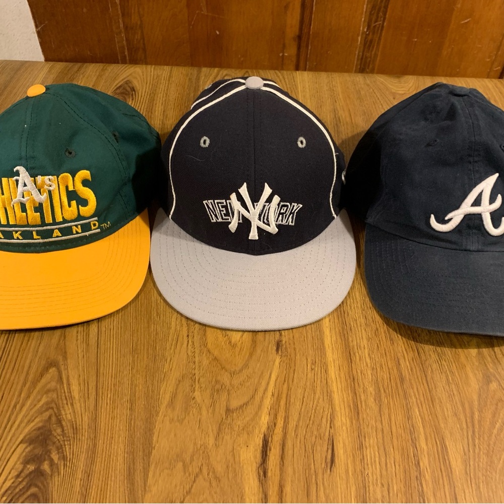 Bundle of 3 MLB Hats